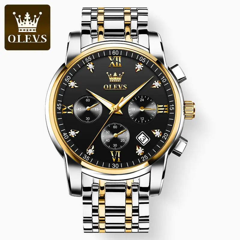 Top Brand Luxury Chronograph Men's Watch