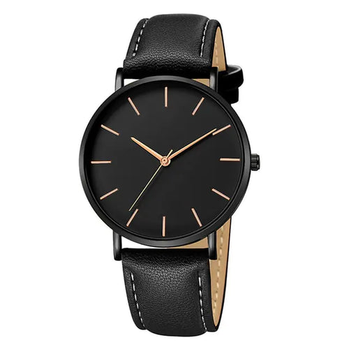 Simple Leather Men's Luxury Watch