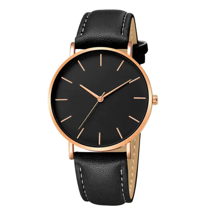 Simple Leather Men's Luxury Watch