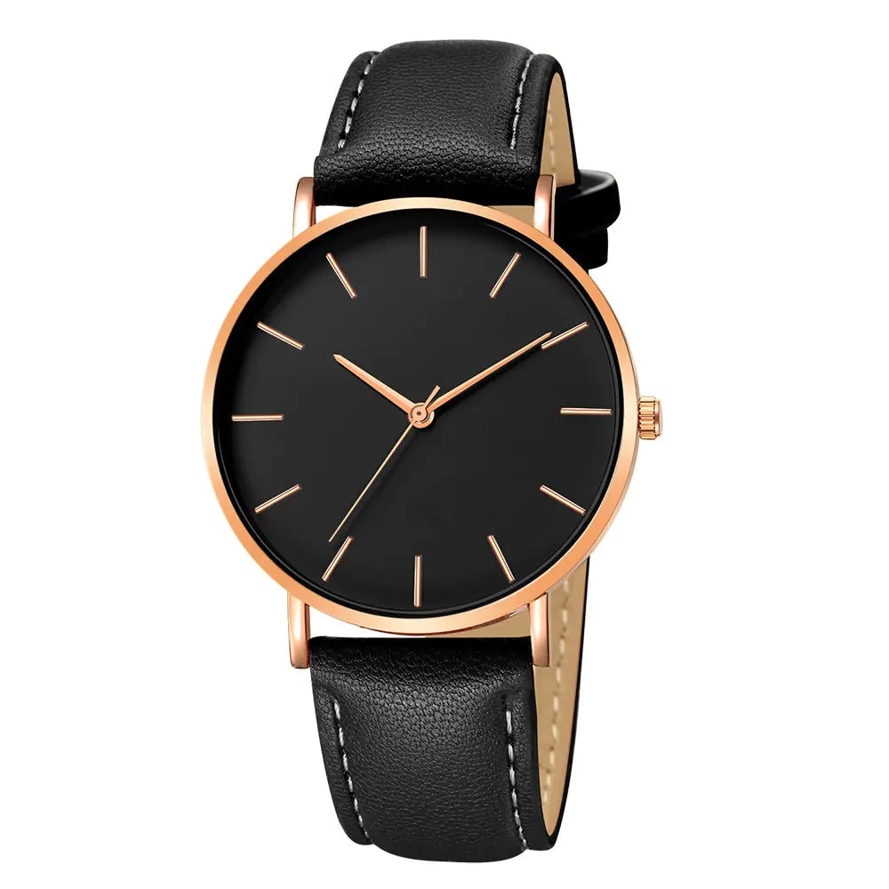 Simple Leather Men's Luxury Watch